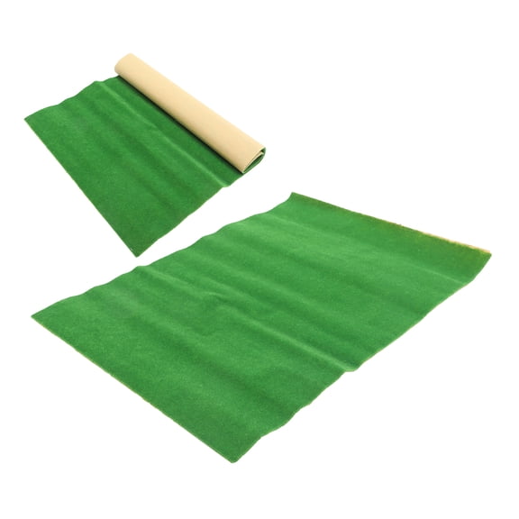 SEWCHICS 2- Artificial Grass Rug Outdoor Patio Decor for Balcony, Garden, Party Use