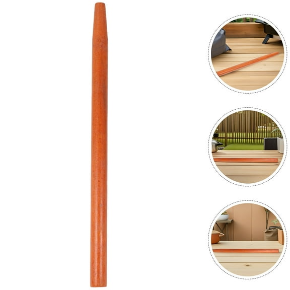 SEWCHICS 2-Pack Hardwood Spade Handle Replacement for Garden Tools Brown Tool Handles