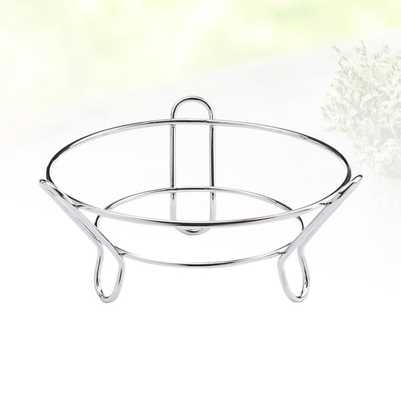 SEWCHICS 2Pcs Premium Stainless Steel Pot Table Rack Suitable for Cooking Pots and Woks