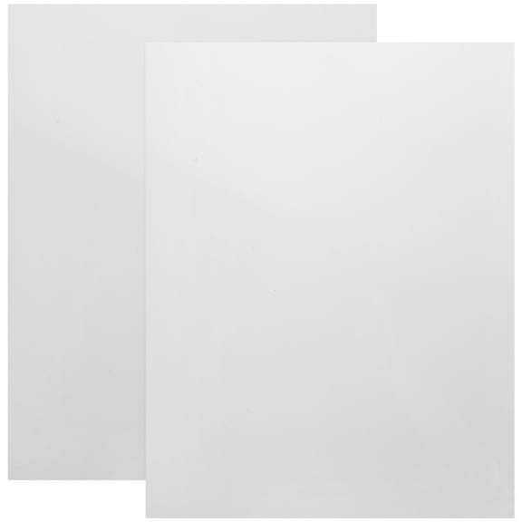 SEWCHICS 2Pack Aluminum Sublimation Photo Blank White Metal Plates for DIY Indoor and Outdoor Display