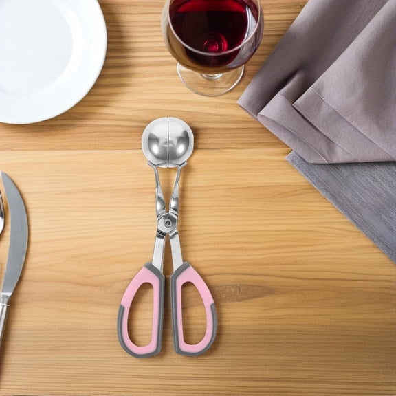 SEWCHICS 2Pcs Stainless Steel Meatball Shaper Tool for Food Preparation