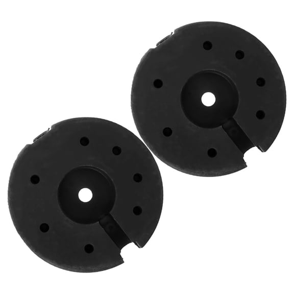 SEWCHICS 2Pcs Weighted Lamp Base Counterweight for Table Lamp Metal Construction