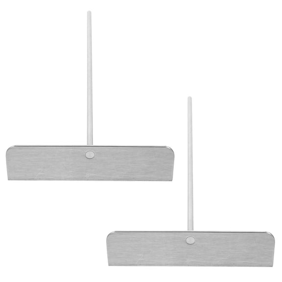 SEWCHICS 2Pcs Metal Pancake Spreader with T Shape Design for Kitchen Crepe Preparation