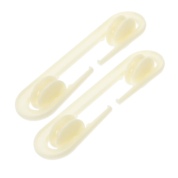 SEWCHICS 2Pcs Outdoor Clothesline Divider Plastic Spreader Pulley Prevents Rope Tangles Enhances Drying Efficiency