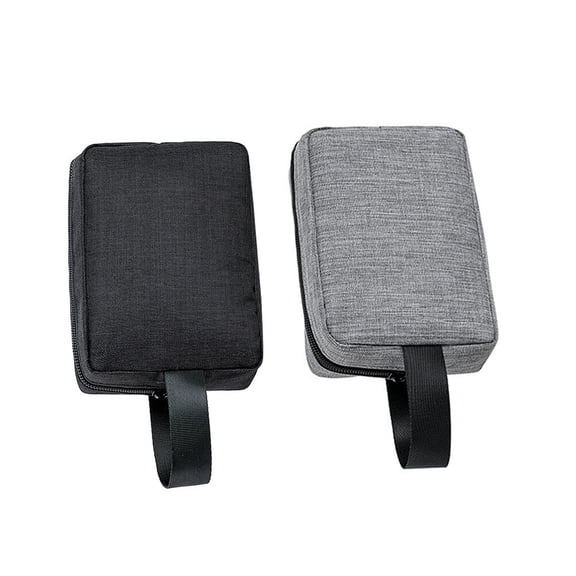 SEWCHICS 2Pcs Protection Storage Bag Black Polyester for Accidental Drops Prevention