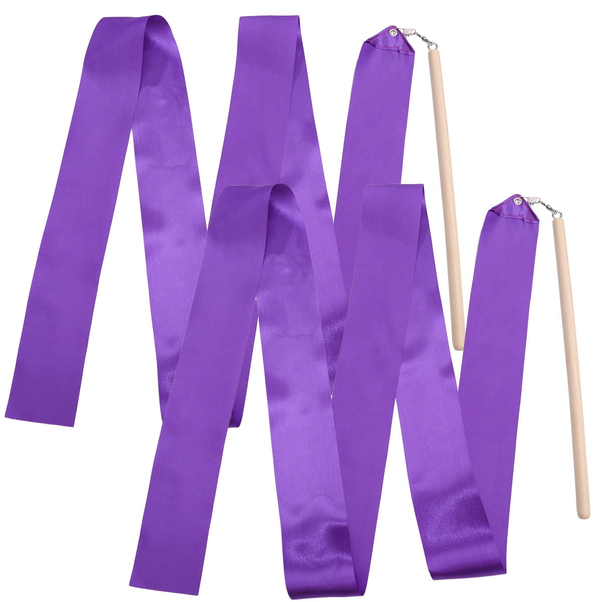 Cdf Ribbon SEWCHICS Ribbon for Rhythmic Gymnastics Satin 2Pcs - Walmart Business ...