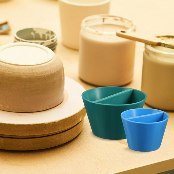 SEWCHICS 2-Piece Rim Cone Pottery Tools Set, and Easy to Clean Ceramic Craft Accessories