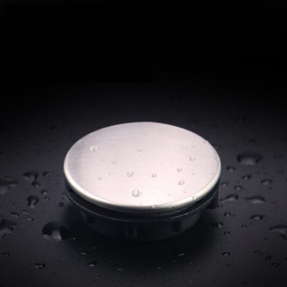 SEWCHICS 2Pcs Sink Overflow Cover for Kitchen Faucet Sealing Protection 1.7x1.7in