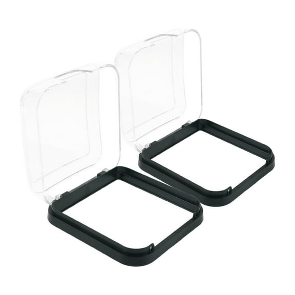 SEWCHICS 2Pcs Socket Waterproof Case Multi Safe Installation For Outdoor And Bathroom Protection