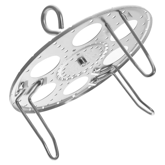 SEWCHICS 2-Pack Stainless Steel Compact Metal Steamer Basket Set for Kitchen Cooking and Food Preparation