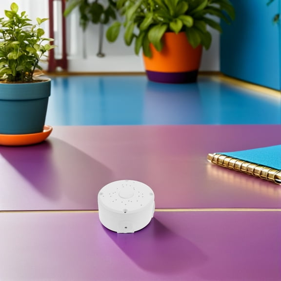 SEWCHICS 2Pcs Waterproof Security Camera Mount Box with Cable Management for Outdoor Wall Installation