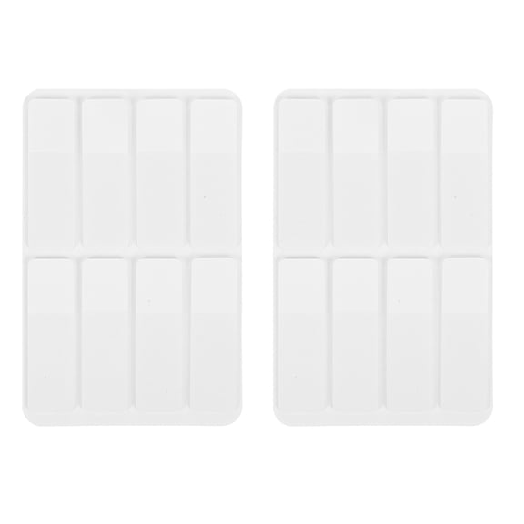 SEWCHICS 2Sets White Popup Page Markers for Books Clear Labeling and Quick Reference