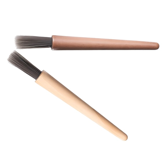 SEWCHICS 2-Pack Coffee Powder Cleaning Brushes with Comfortable Ergonomic Handles for Kitchen and Everyday Use