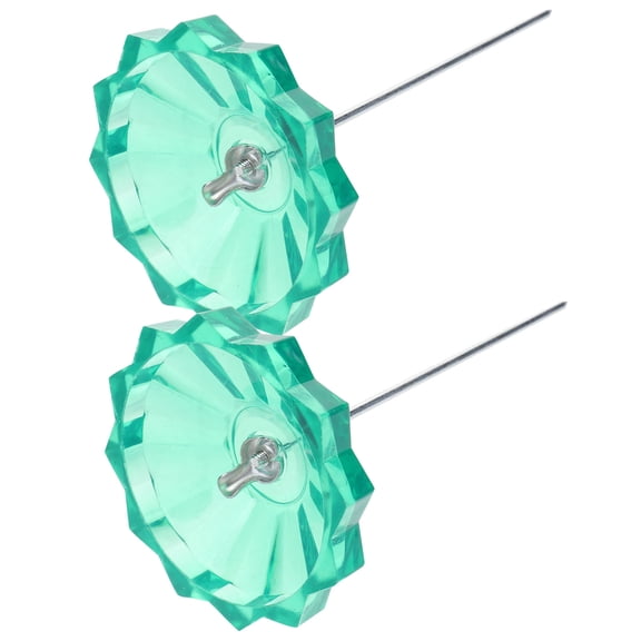 SEWCHICS 2pcs Office Memo Spike Green Plastic Sturdy Design for General Users