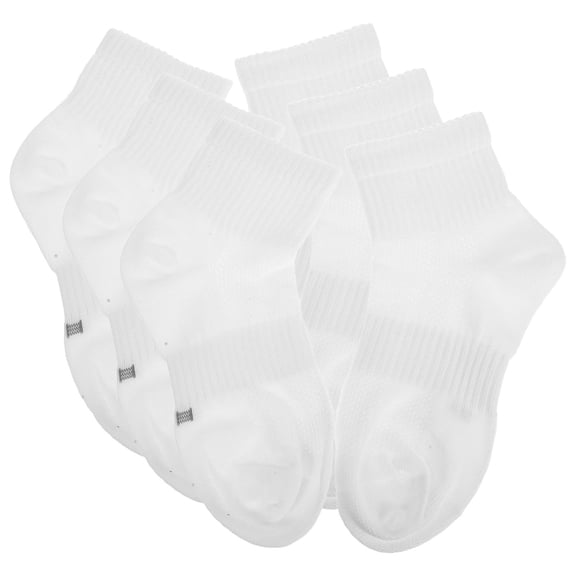 SEWCHICS 3 Pairs Boys Athletic Socks Sweat-Wicking Football Socks for Youth Basketball Soccer