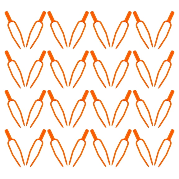 SEWCHICS 300Pcs Gardening Plant Support Clips Plastic Vine Fasteners for Stable Plant Growth and Ventilation