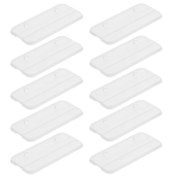 SEWCHICS 30Pcs Clear Plastic Figurine Display Stands, Easy Assembly, Portable Base for Action Figures, Collectibles, and Toys