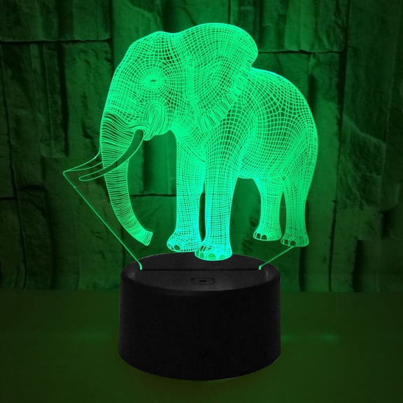 SEWCHICS 3D LED Night Light with Touch Sensor White Acrylic Panel Decorative Ambient Lighting for Bedroom and Living Room