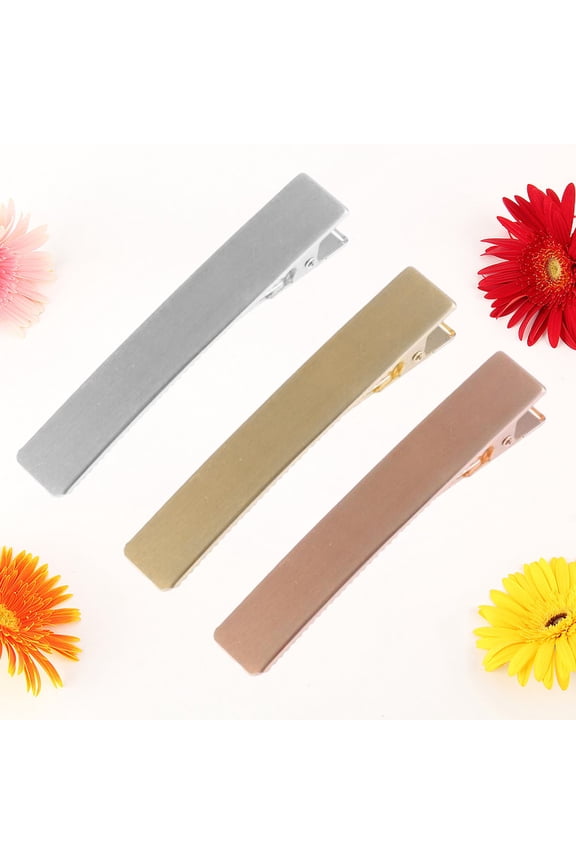 3Pcs Decorative Hair Clips Alloy Hair Styling Tool for Women Banquet