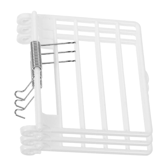 SEWCHICS 3Pcs Bird Cage Door Accessory with Horizontal Wire Design for Safe Bird Containment