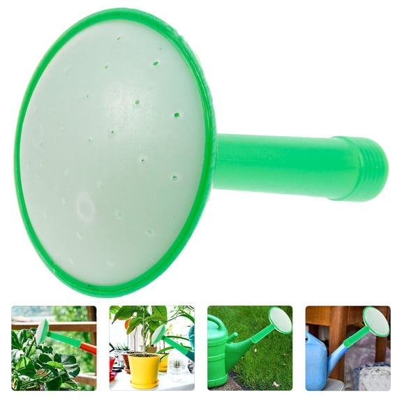 SEWCHICS 3Pcs Bottle Watering Nozzles Green Plastic Sprinkler Caps for Bonsai and Flower Care