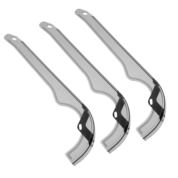 SEWCHICS 3Pcs Bike Sprocket Protector Black Plastic Chain Cover for Mountain Bikes