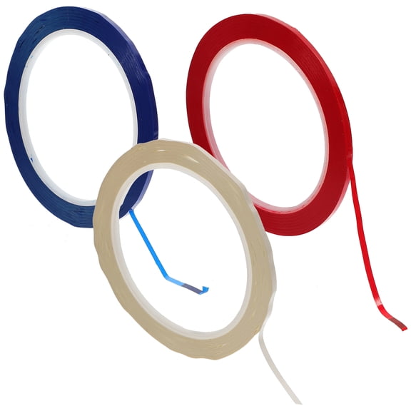 SEWCHICS 3Pcs Violin Position Tape Assorted Color Finger Guide Stickers Easy Removable Instrument Accessory