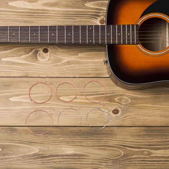 SEWCHICS 3-Pack Stainless Steel Guitar Strings Set for Banjo, Assorted Colors, High Strength and Stable Tuning