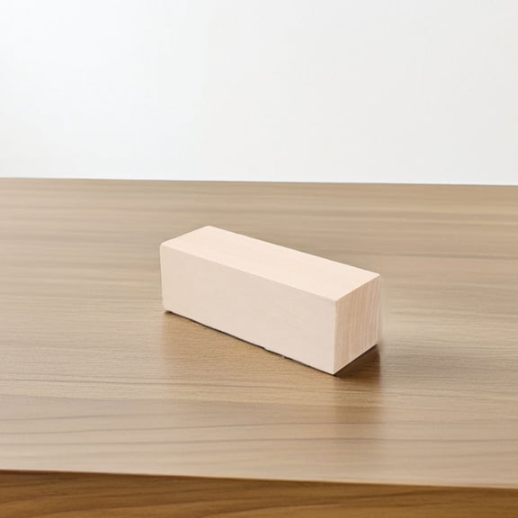 SEWCHICS 3-Piece Khaki Solid Wood Craft Blocks for Carving, Unfinished Wood Carving Kits Perfect for Beginners and Hobbyists
