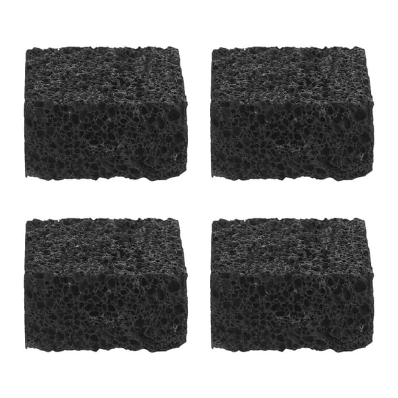 SEWCHICS 4 Pack Black Volcanic Rock Diffuser Stones, Passive Cubes for Home or Office