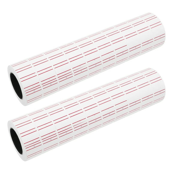 SEWCHICS 400 Stickers Per Roll 20 Rolls Price Tag Stickers for Retail in White