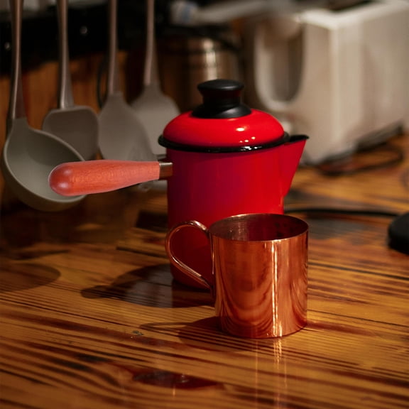 SEWCHICS 4Pcs Wooden Teapot Handle Replacement Set for Ceramic, Glass, Metal Pots with Comfortable Grip