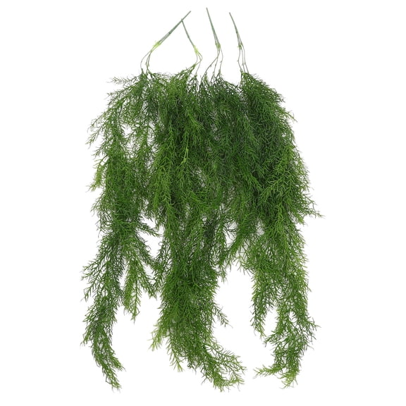 SEWCHICS 4-Pack Artificial Green Leaf Vine Garland for Home Decor, Indoor and Outdoor Faux Greenery Decoration