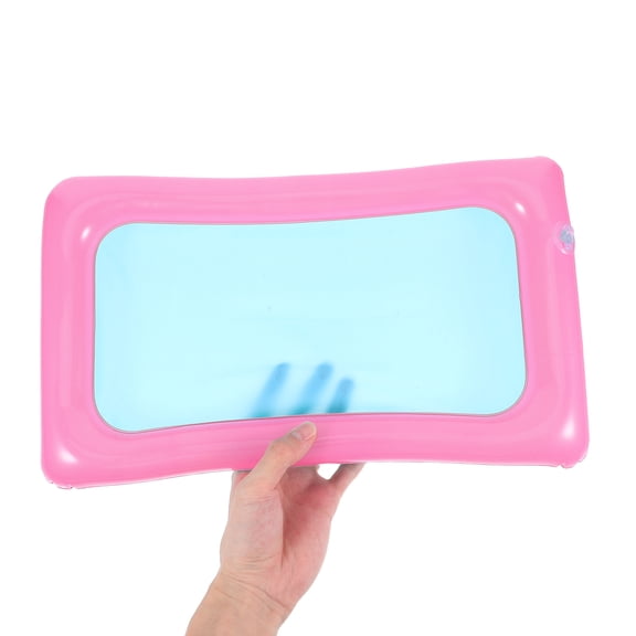 SEWCHICS 4-Pack Inflatable Tray and Multi-Use Pool Drink Holder, Lightweight Party Accessory for Outdoor Fun