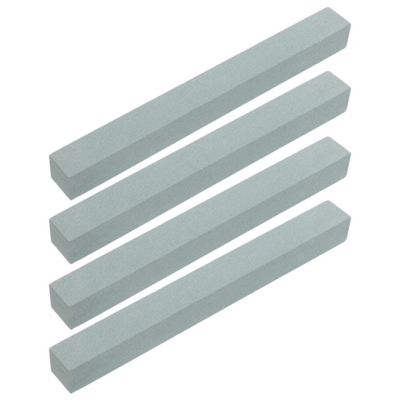 SEWCHICS 4Pcs Silicon Carbide Sanding Sticks Sky Blue for Versatile Polishing and Deburring Tasks