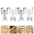 thumbnail image 1 of SEWCHICS Metal People Shape Hook for Door Back Hanger and Organizer, Wall Mount Storage Solution, 1 of 8