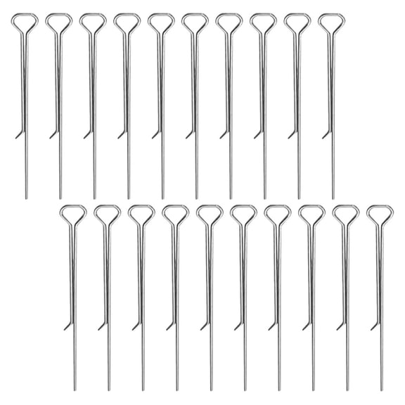 SEWCHICS 50Pcs Candle Wick Fixing Accessories Stainless Steel Tool for Home Candle Projects