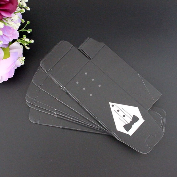 SEWCHICS 50Pcs Multi-Color Foldable Candy Boxes for Wedding, Engagement, Christmas, Party Favor, Packaging