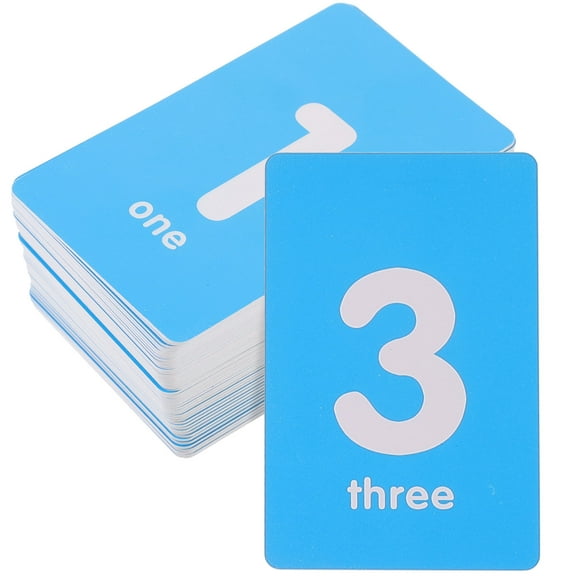 SEWCHICS 50Pcs PVC Numbered Tags for Luggage Tagging Sky-Blue Rectangular Shape