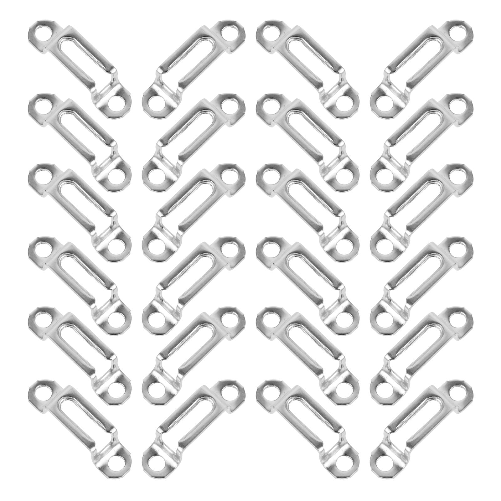 SEWCHICS 50Set Furniture Fastener Kit Invisible Design for Furniture Combination Half Open Fastener Kit Easy to Install