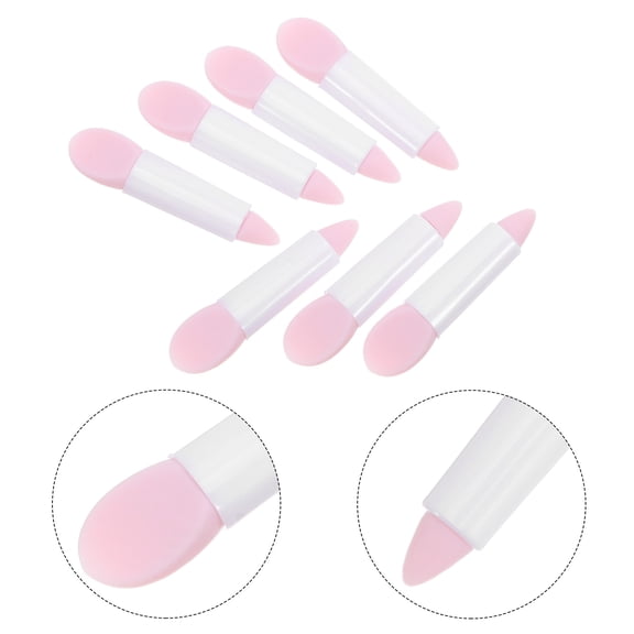 SEWCHICS 50pcs Lip Gloss Applicator for Everyday Makeup with Professional Makeup Tools Pink