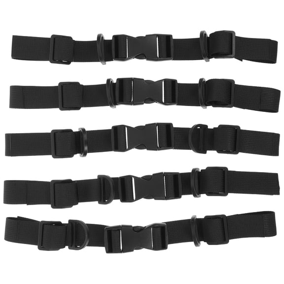 SEWCHICS 5-Pack Adjustable Nylon Chest Straps for Backpacks with Anti- Design and Enhanced Stability Support for Outdoor Activities