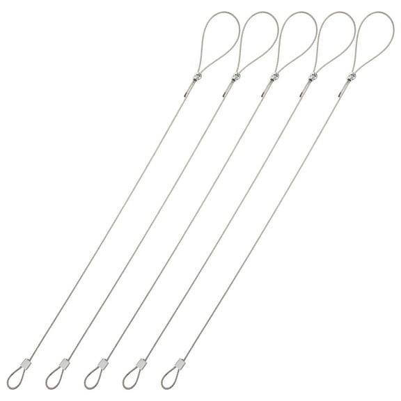 SEWCHICS 5-Pack Gate Latch Pull Cable String for Garden and Backyard Use, Easy to Install for Homeowners and Outdoor Gates