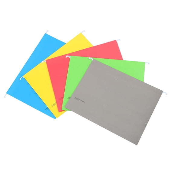 SEWCHICS 5Pcs Multi Tier Hanging File Folder Frames for Organizing Office Supplies and Documents