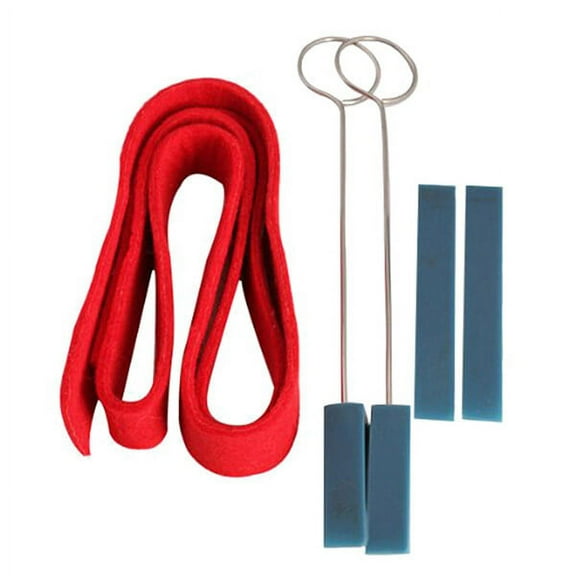 SEWCHICS professional piano tuner Piano Tuning Tool Silver Metal 5Pcs