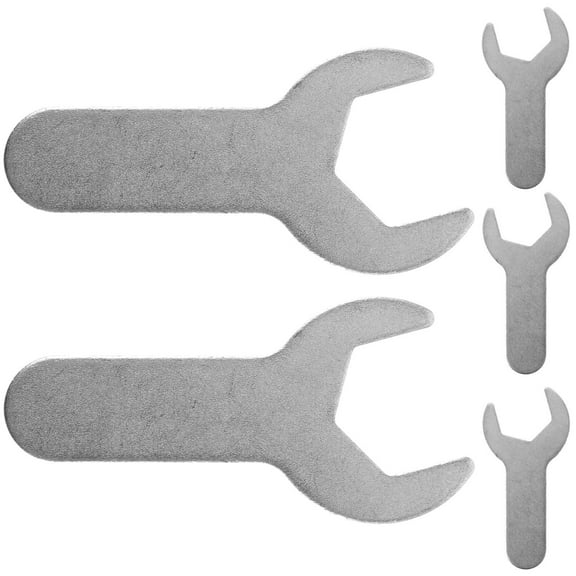 SEWCHICS Multi-Function Carbon Steel Wrench Stainless Steel 5pcs Silver