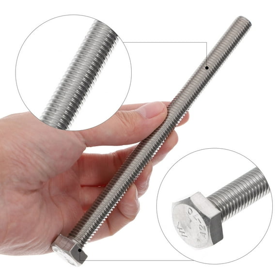 SEWCHICS Fully Threaded Acid Resistant Bolts for Furniture, 5 Pieces, Hardware Fasteners