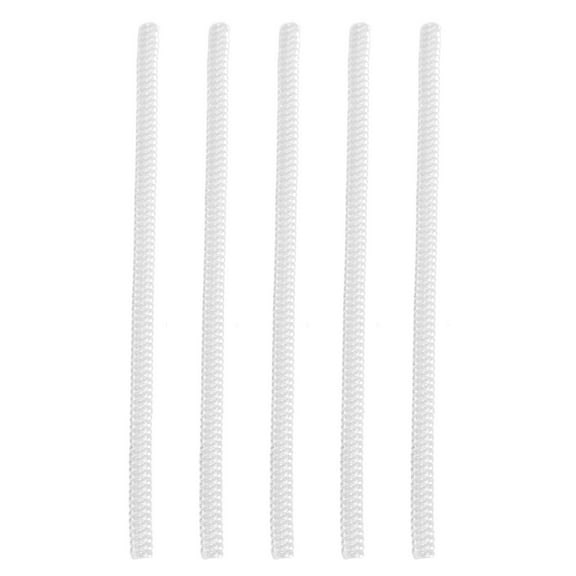 SEWCHICS Transparent TPU Eyeglass Arm Sleeves 5 Pieces Protective Covers for Glasses and Lightweight