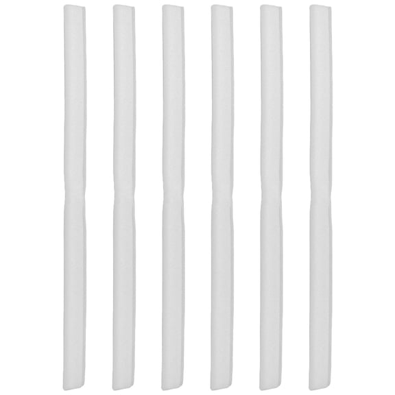 SEWCHICS 6Pcs U Shaped Foam Edge Protectors White for Furniture Corner Shockproof Guard