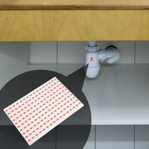 SEWCHICS Defect Product Marking Stickers Red Party 3200 Circular Stickers